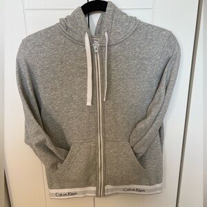 Calvin Klein Heather Gray Hoodie